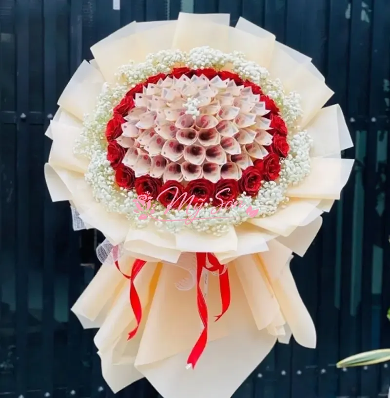 Hoa Tiền 200k 60 tờ